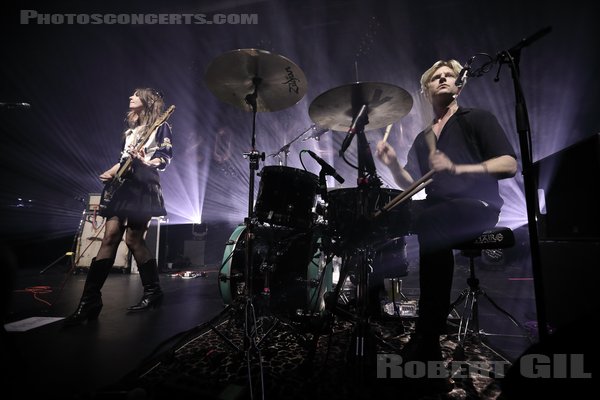 BLOOD RED SHOES - 2024-09-13 - PARIS - Gaite Lyrique - Laura-Mary Carter - Steven Ansell